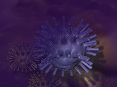 病毒和细菌解剖学医疗绘画癌症科学宏观治疗胸部疾病细胞图片