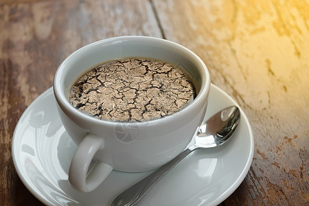 干碎的土壤 咖啡不下雨农业灾难地球环境脱水干旱荒地气候危机季节图片