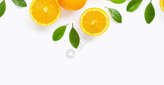 新鲜橙色柑橘仁水果 白后院隔离叶子橙子植物排毒果汁甜点菠萝团体热带柠檬饮食图片