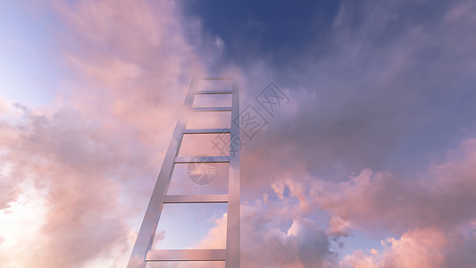 公司云梯脚步阶梯成就愿望逆境动作生长隐喻天空成功图片