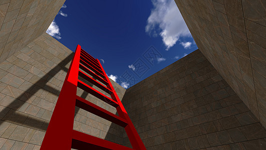 梯阶梯自由地面商业天空出口梯子动机沮丧建造地窖图片