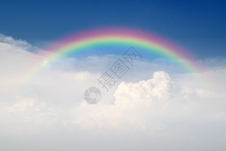 蓝天空和白云云景空气自由蓝天运动风景彩虹墙纸天气阳光图片