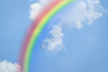 蓝天有彩虹天气太阳环境云景运动墙纸气氛自由蓝色天堂图片