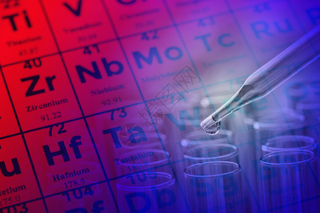 科学实验室试验管和定期Ta的双重接触情况实验解决方案烧瓶器皿取证吸管药物滴管微生物学试剂图片