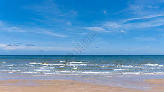 热带热带海滩黄色蓝色阳光海洋支撑环境天堂风景海景天空图片