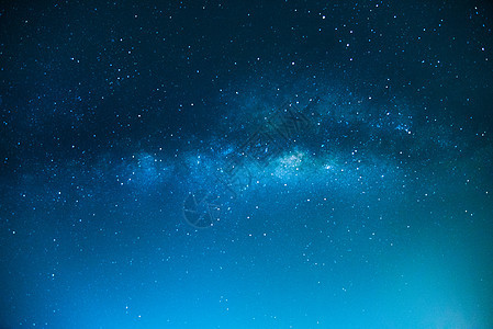 银河 长长的暴露照片 蓝调天空望远镜宇宙摄影星星天文科学天文学星云银河系图片