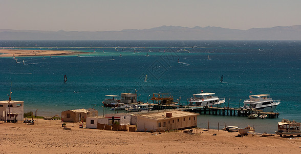 Dahab 带风速的海沟图片