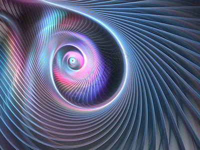 抽象计算机生成现代螺旋分形元素 螺旋数字艺术插图技术运动装饰品创造力想像力火焰漩涡海浪活力图片