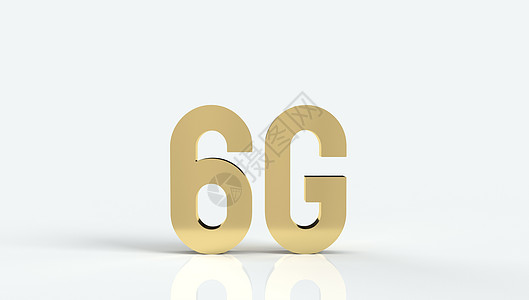 6g 金色 3D 白背地互联网电讯技术渲染金子电话3d全球移动手机图片