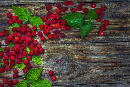 高分辨率新鲜的草莓背景特写照片 新鲜有机水果叶子营养团体植物自然排毒食物摄影木头宏观背景