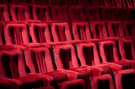 红戏椅大厅喜剧文化歌剧戏剧电影椅子剧院展示会议图片