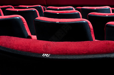 红戏椅礼堂歌剧剧院喜剧天鹅绒大厅文化椅子红色场景图片
