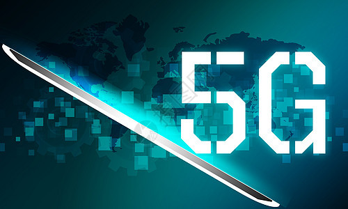 未来科技5G网络无线系统渲染速度电话电讯数据细胞蓝色技术宽带机动性图片