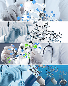 各种现代医学概念的拼贴医生屏幕考试报告男性按钮心脏病学门户网站展示网络图片