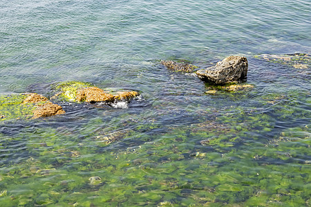 自然界的海水和岩石危险泡沫海岸旅行液体支撑墙纸场景海景热带图片