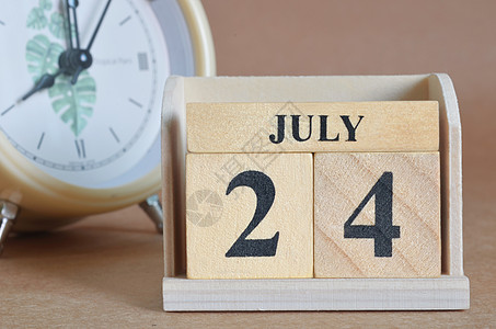 7月24日生日周年购物假期纪念日日历立方体笔记手表广告图片