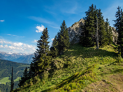 古伦登阿尔高卫报假期别墅阳光远足登山流动旅游牧歌苔藓汉堡图片