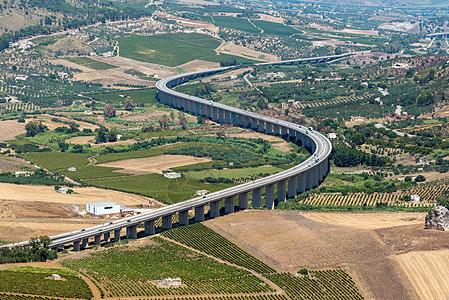 曲线西西里公路图片