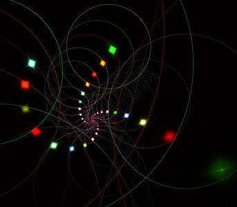 字符串理论 物理过程和量子缠绕装饰品科学火焰漩涡太阳光谱激光隧道弯曲超弦图片