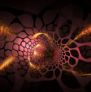 质感背景黑错综复杂的编织波浪细胞设计 3D 插图背景装饰品地平线曲线地面连锁店土地装饰风格海浪磁带背景