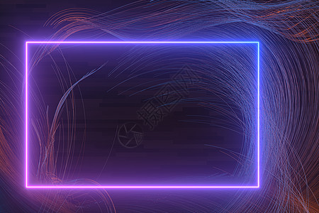 紫方形激光线 底底色3D射线科幻俱乐部强光夜店几何学荧光技术电子活力图片