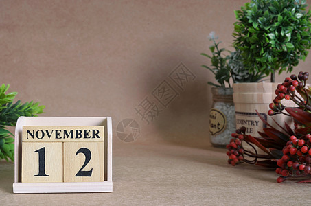 11月12日会议办公室生日商业季节周年标题学习日历旅行图片