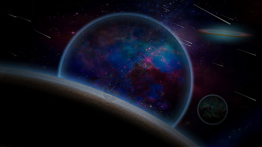 紫外星行星系统图片