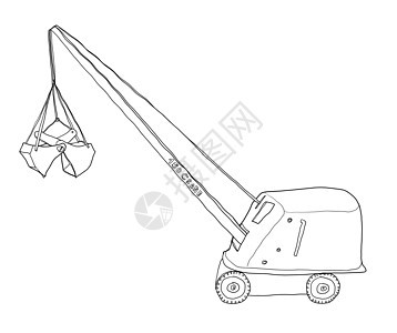 金属手工艺品 Minn Clam字符串电缆车辆车轮材料婴儿力量刮刀玩具搬运工装载机推土机图片