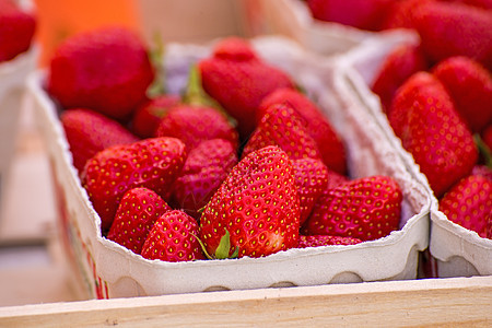 草莓库存季节美食食物销售市场水果果汁饮食植物图片