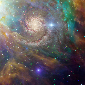 深空空间星空天文学插图星际黑暗天堂微光戏剧性恒星辉光图片