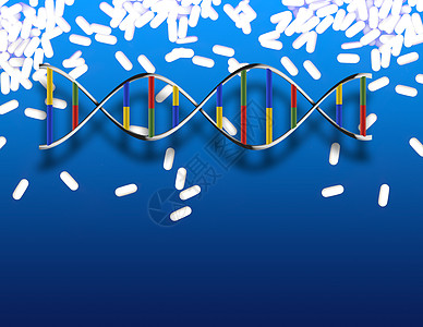 DNA文献背景生物公式染色体螺旋测序生物学药物基因药片药品图片