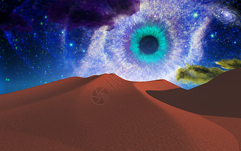 上帝的眼神恒星沙漠科幻太阳星云轨道探险家星系行星戒指图片