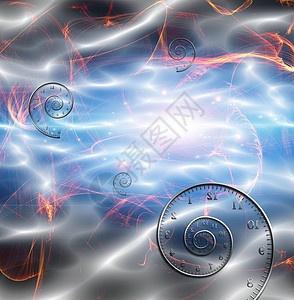 时空空间制造星星宇宙螺旋科学插图物理宇宙学重力蓝色运动图片