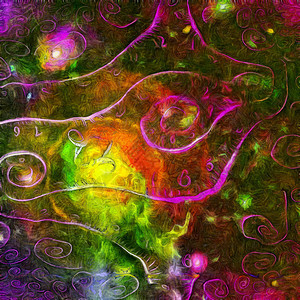 时间和空间宇宙永恒通道倒数数字漩涡展示世界纺纱绘画图片