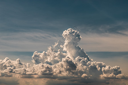 美丽的蓝色天空 有云背景 Sky云 Sky天空和c天气日落气候风暴纹理幸福气氛天堂太阳生活图片