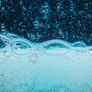 抽象液体肥皂泡泡蓝色背景洗发水淋浴民众漂浮方法卫生洗涤洗澡墙纸温泉图片