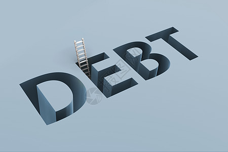 债务和借款金融概念破产抵押投资深渊住房信用退休脚步鸿沟卡片图片