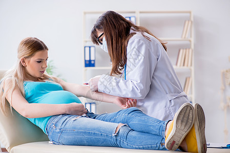 定期怀孕检查的孕妇访问母亲治疗考试肚子孩子医生产妇案件腹部图片