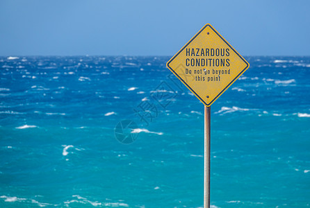 签署 危险海洋条件图片