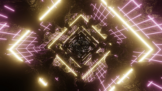 80s Astrac 网格灯光雷特罗浪潮三角形科学宇宙舞蹈游戏合成气件设计技术图片