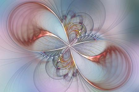 蝴蝶形的分形图像蝴蝶墙纸想像力光束插图技术数学圆圈运动螺旋图片
