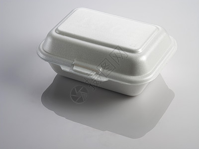 泡沫塑料午餐箱食物午餐勺子叉子回收生物环境化学品垃圾生活图片