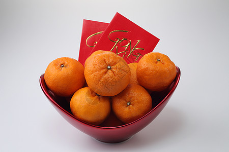 中国新年信封庆典节日生活展示文化祝福红色水果月球图片