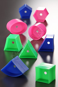 形状玩具三角形蓝色红色圆形反射几何学正方形长方形椭圆形图片