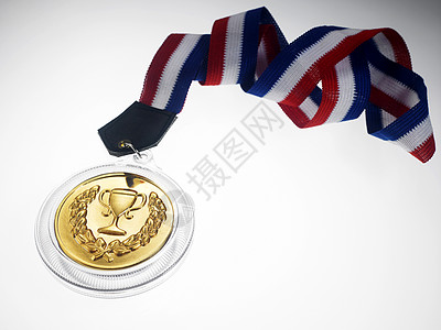 勋章奖牌竞赛庆典动机冠军成就得主运动蓝色优胜者金子图片