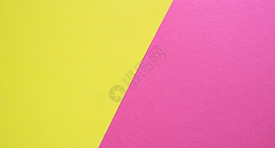 用于纹理背景的粉红色和黄色糊面纸颜色图片