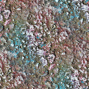 相片现实的 无缝的彩色涂料纹理图案照片树叶植物岩石材料高分辨率雇用渲染地衣叶子图片