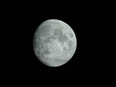 夏天在黑暗的天空下半月陨石天文星星斋月宇宙辉光蓝色月光月亮地球图片