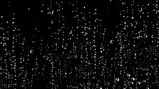降雨气泡质感雨滴宏观水平水滴反射天气摄影效果图片