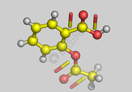 含有原子的乙酰氨基硫酸分子模型力量血液药品棍子债券科学痛药计算机图片